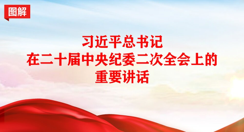 图解丨习近平总书记在二十届中央纪委二次全会上的重要讲话