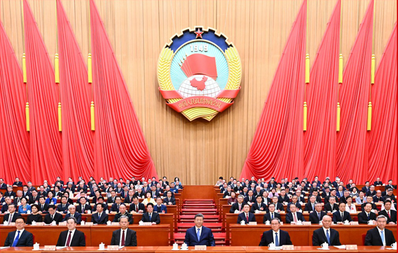 全国政协十四届四次会议在京开幕习近平等党和国家领导人到会祝贺