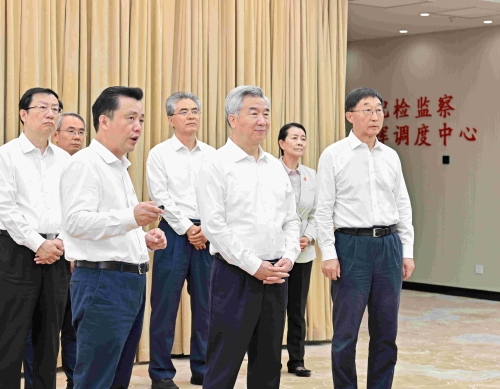 李希在河南调研时强调 牢固树立和践行正确政绩观推进新征程纪检监察工作高质量发展